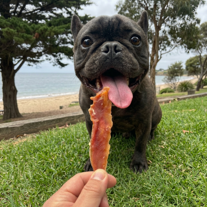 Duck Breast Jerky Bites 1kg – Natural Australian Dog Treats | High Protein Single Ingredient Chew