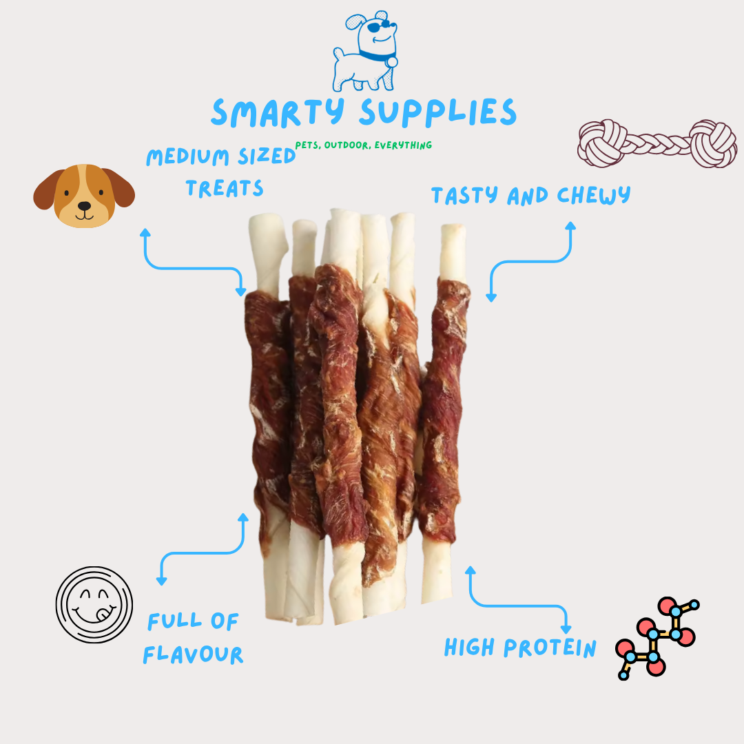 Duck Wrapped Rawhide Healthy Dog treat 1kg