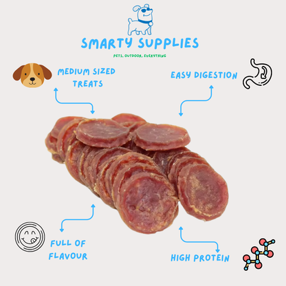 Duck Slices for Dogs 1kg | Single Ingredient Natural Dog Treats