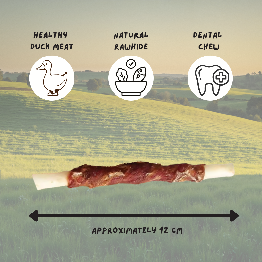 Duck Wrapped Rawhide Healthy Dog treat 1kg