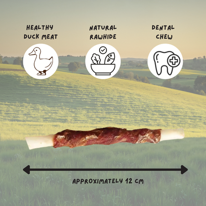 Duck Wrapped Rawhide Healthy Dog treat 1kg