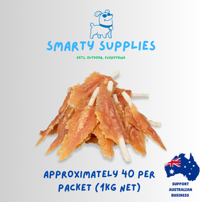 Chicken Rawhide Pops Dog Treat 1kg
