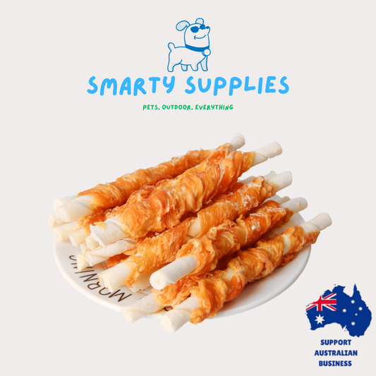 Chicken Jerky Wrapped Rawhide Stick 1kg