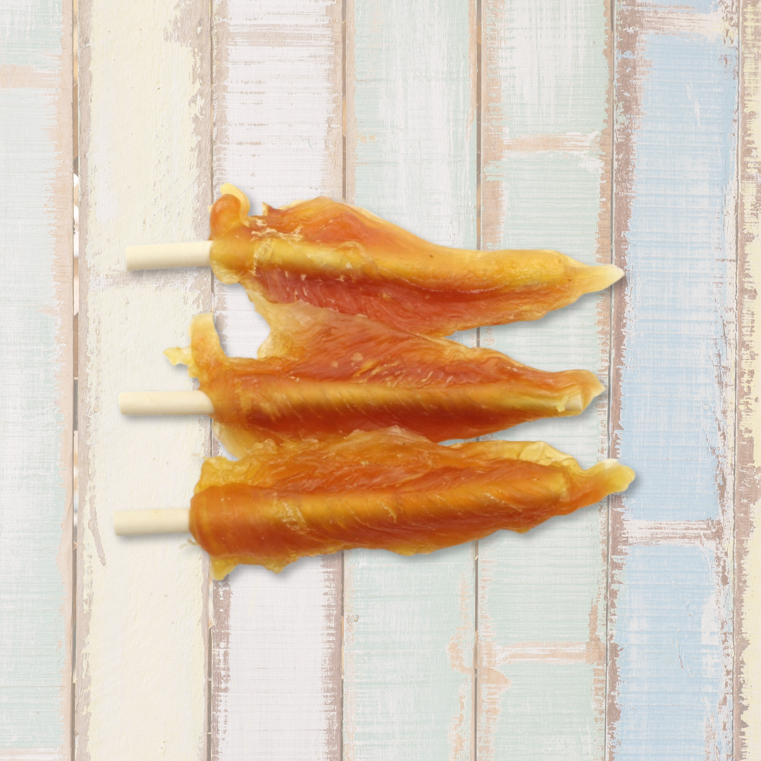 Chicken Rawhide Pops Dog Treat 1kg